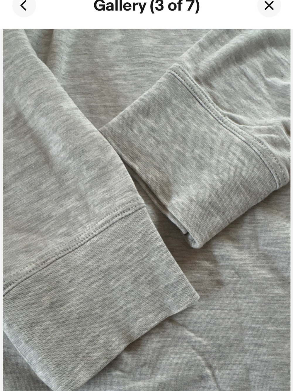 LULULEMON Women’s Love Lightweight Long-Sleeve Crewneck Shirt Pima Cotton Small? - Picture 3 of 7